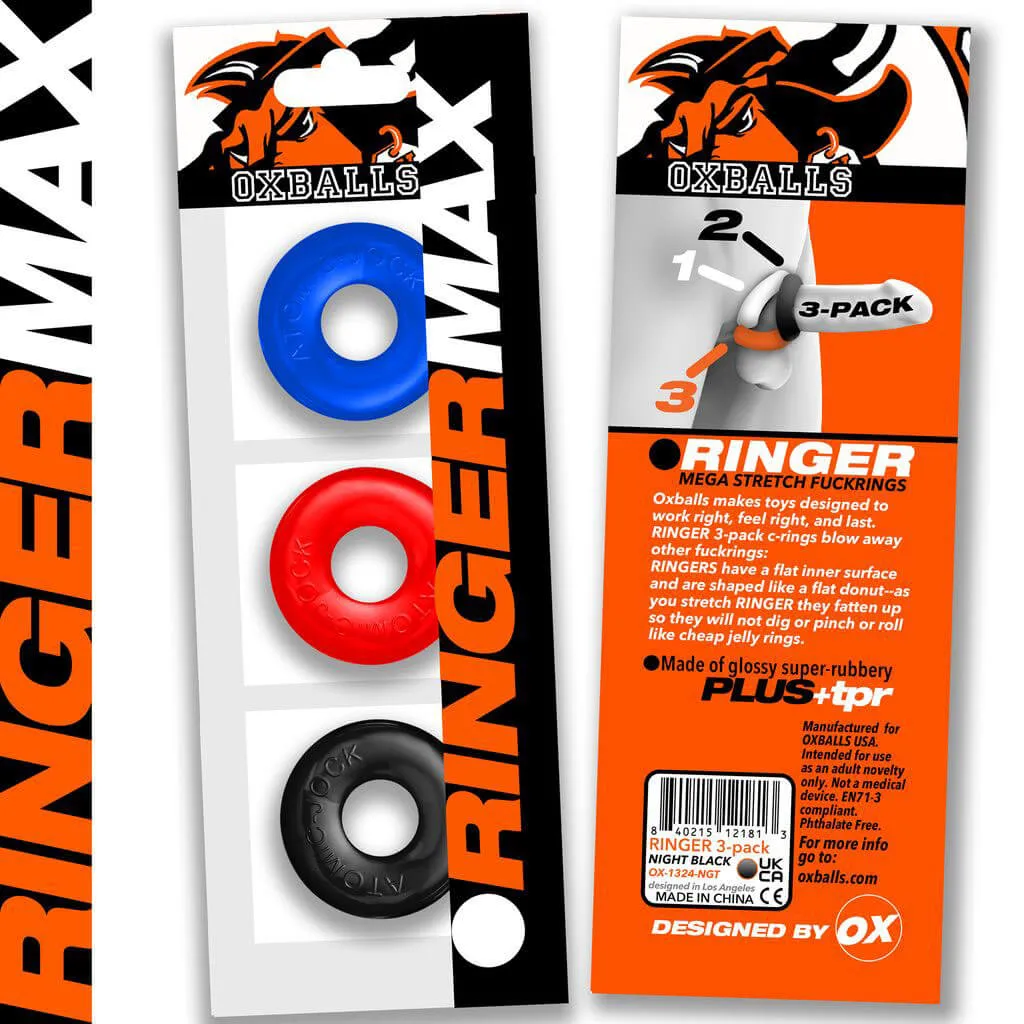 Oxballs Ringer Max 3-Pack - Multi