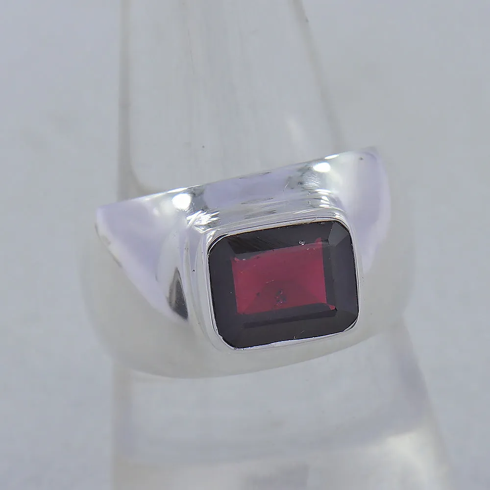 Peridot Gemstone Silver Ring
