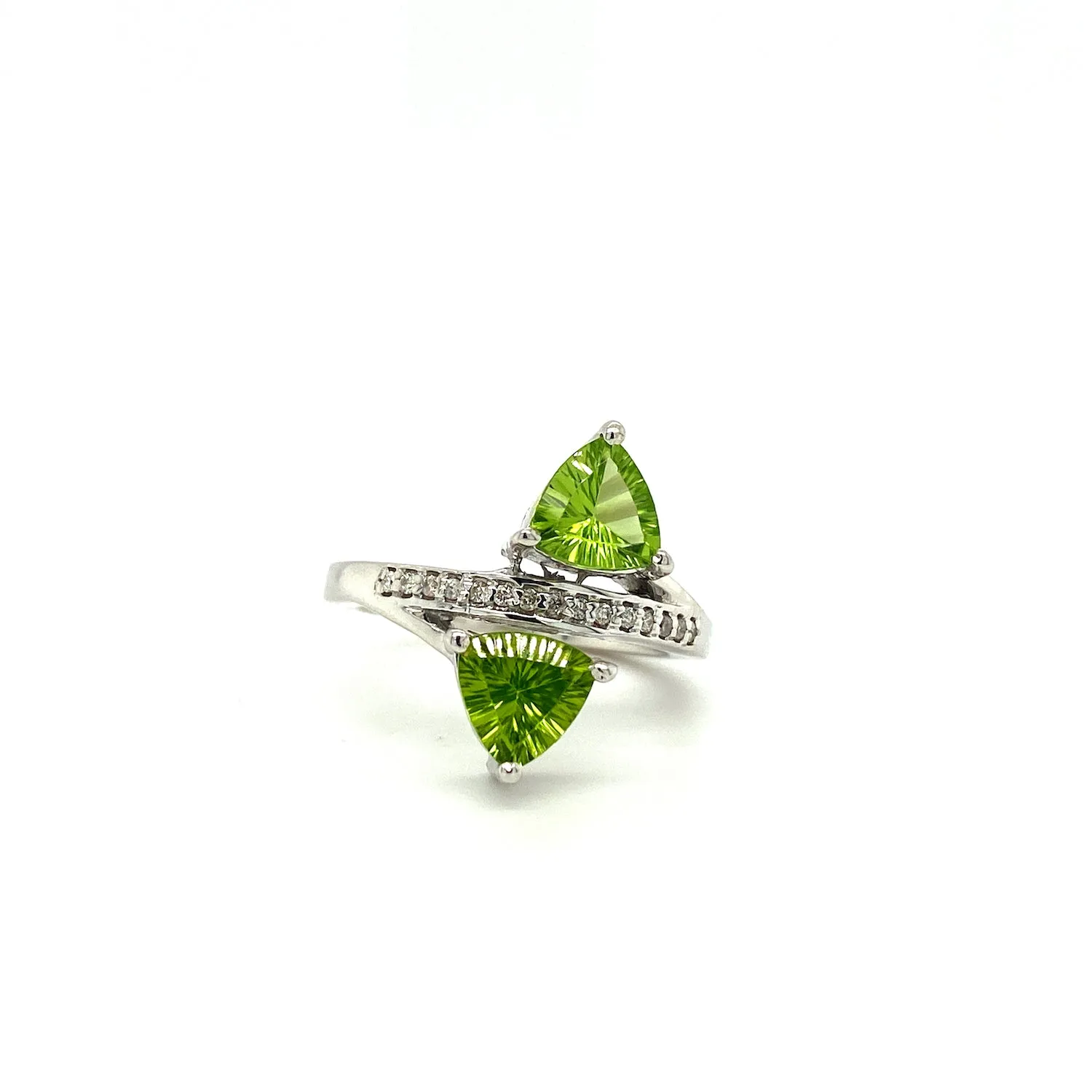 Peridot Ring in .925 Sterling Silver KSR - 10899