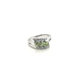 Peridot Ring in .925 Sterling Silver KSR - 15923