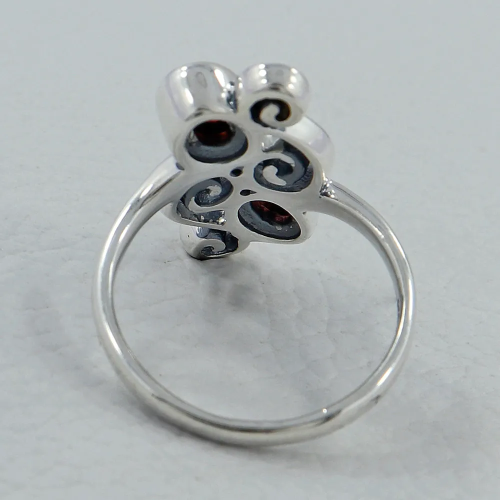 Peridot Silver Ring