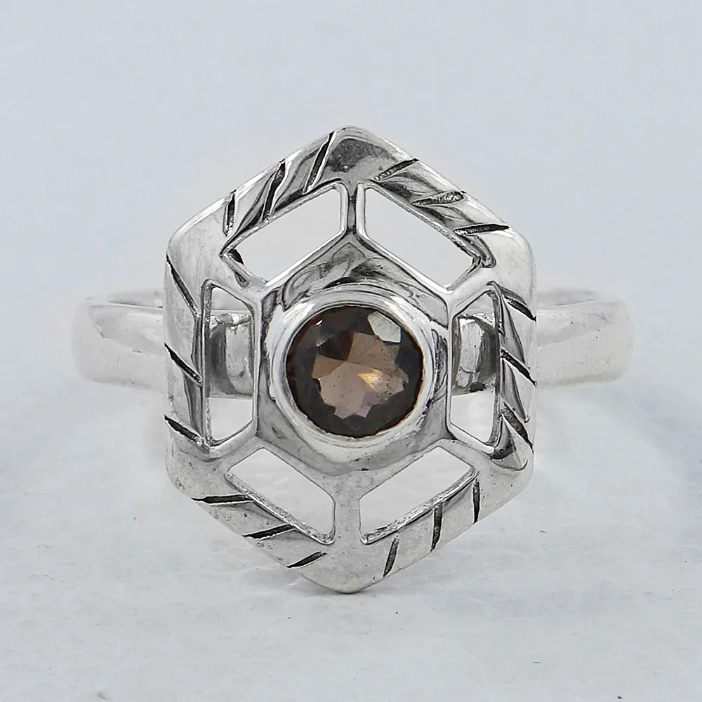 Peridot Silver Ring