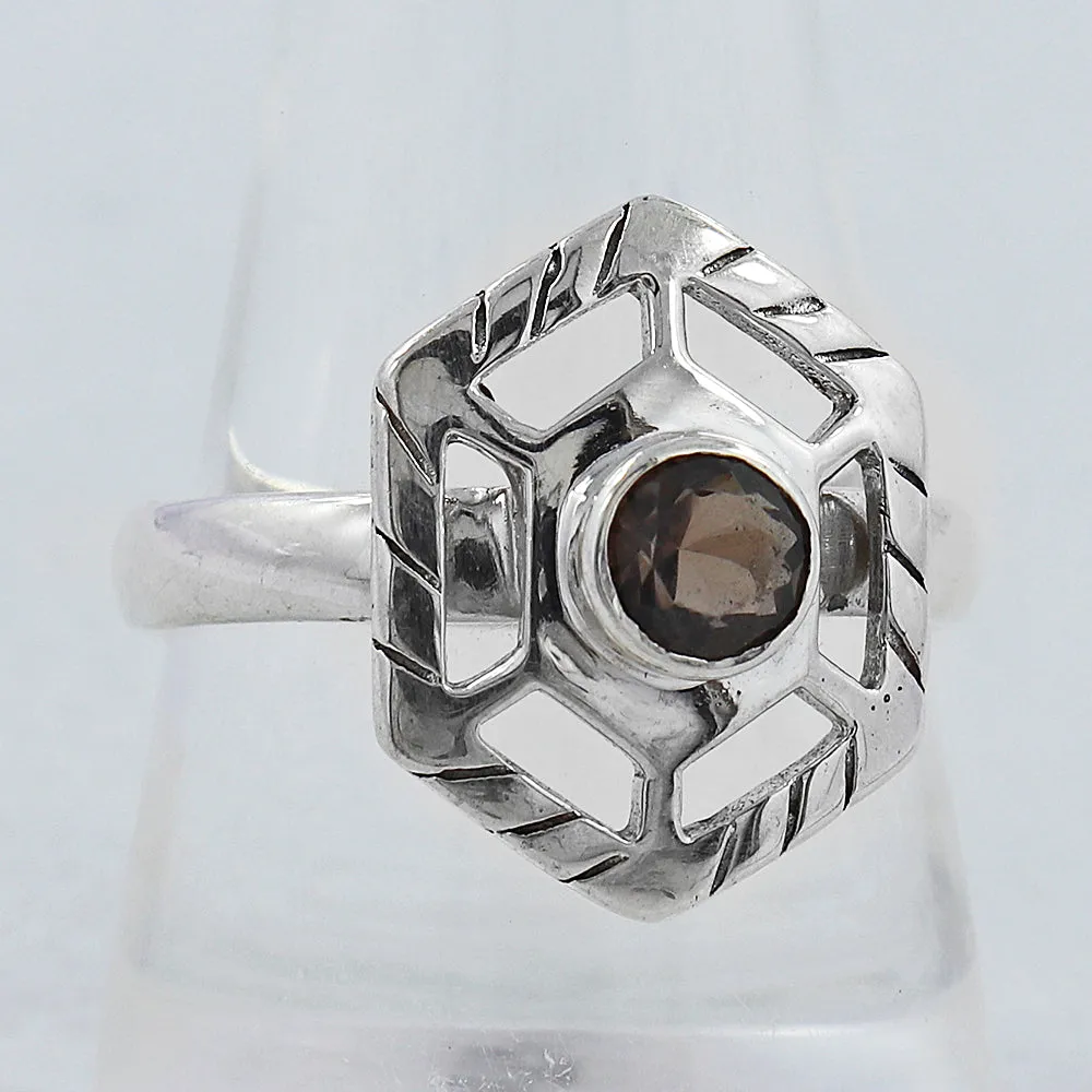 Peridot Silver Ring
