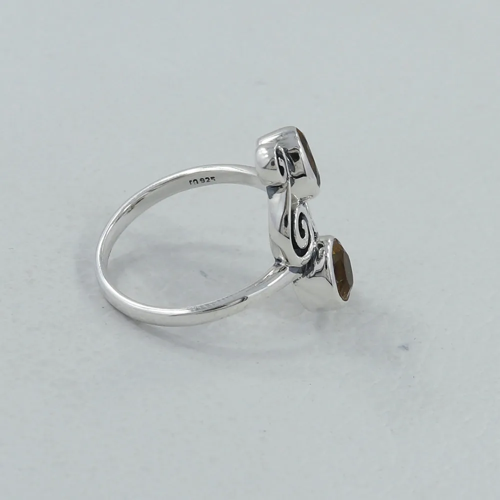 Peridot Silver Ring
