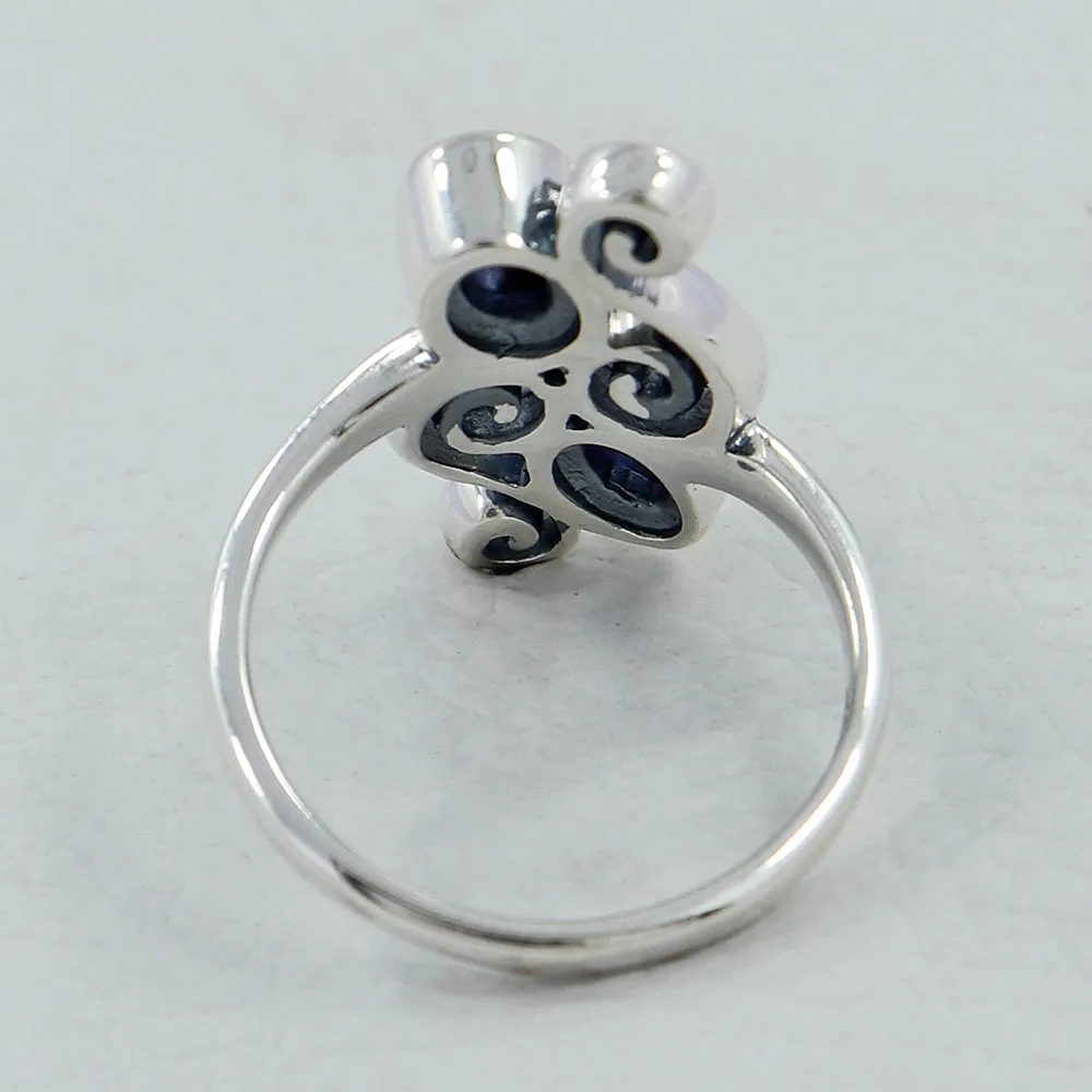 Peridot Silver Ring