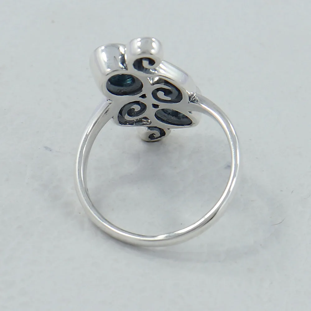 Peridot Silver Ring