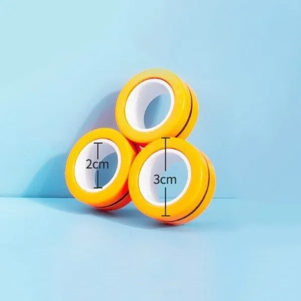 Pierścienie Magnetyczne - Magnetic Fidget Rings