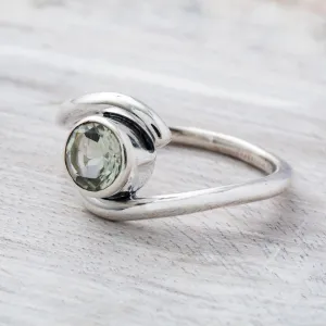 Prasiolite "Blair" Ring