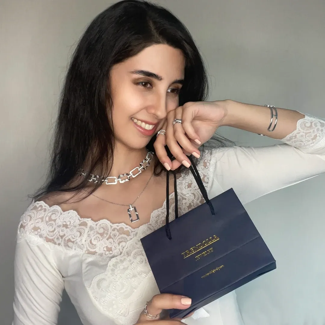 Promise Statement Ring Jasmine Breeze Collection Designed by Golnaz Niazmand