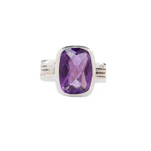 Purple Please Amethyst in Sterling Silver