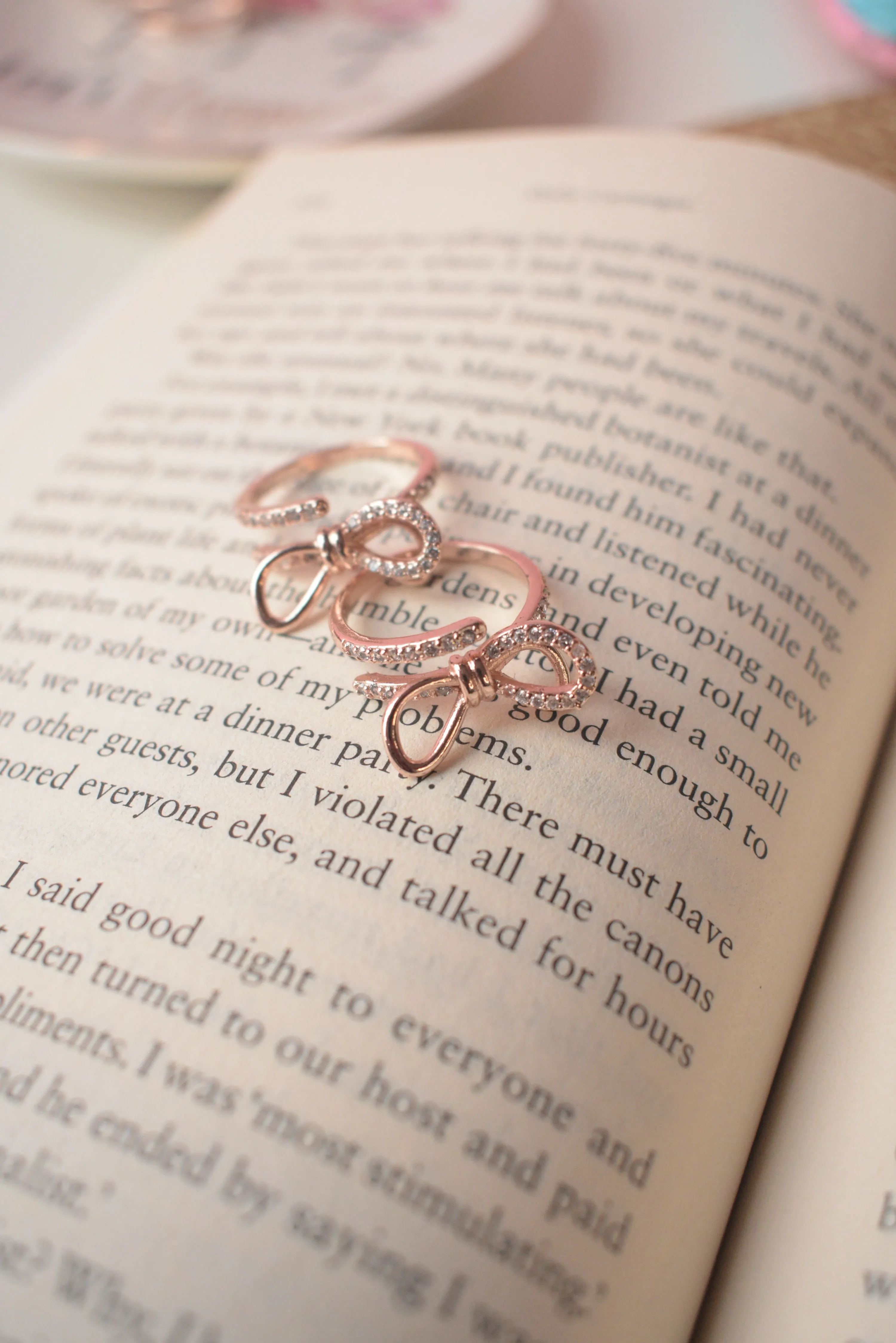Rose Gold Cocktail Rings (Adjustable)