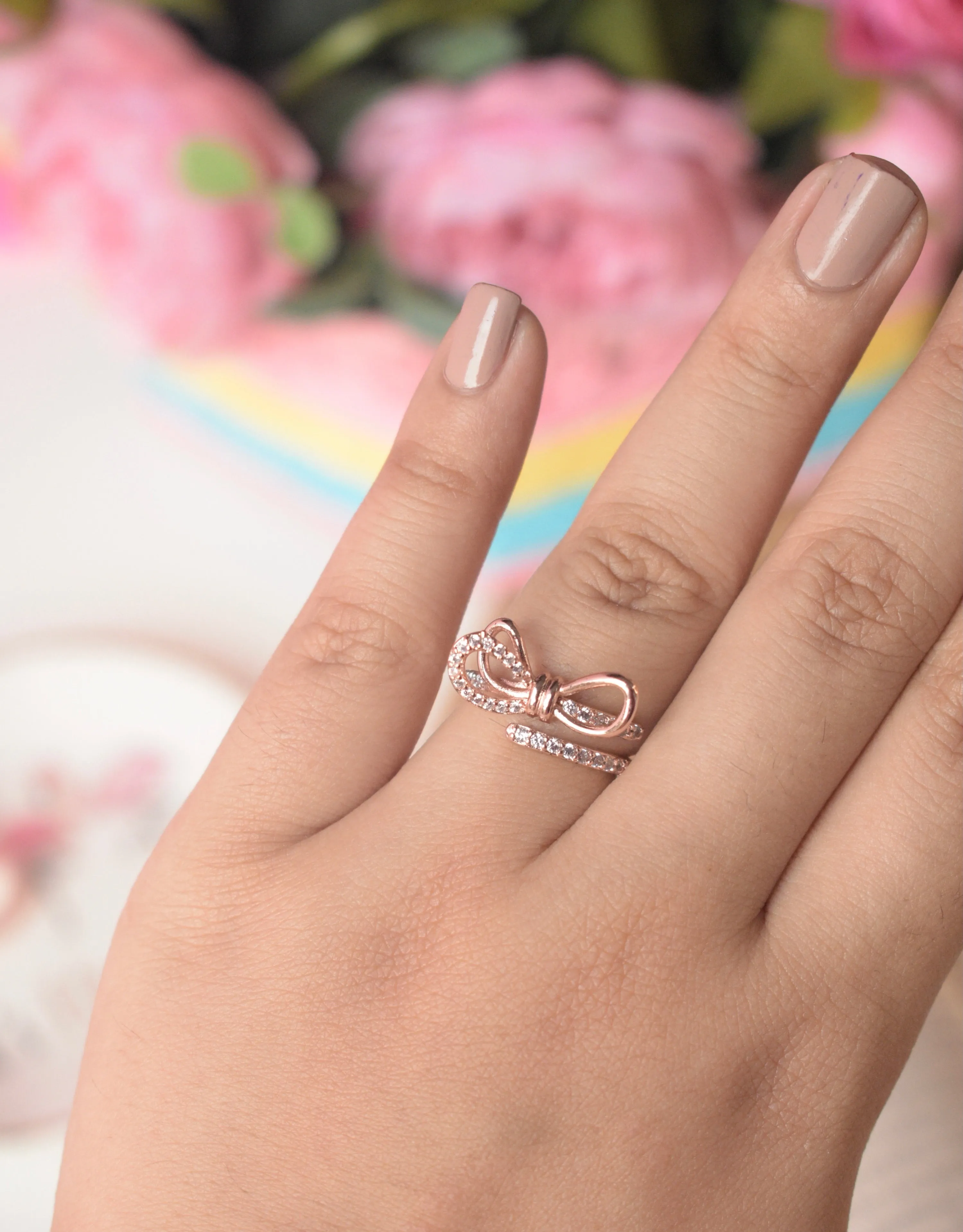 Rose Gold Cocktail Rings (Adjustable)