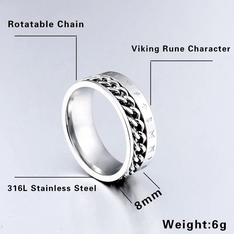 Rotating Rune Ring