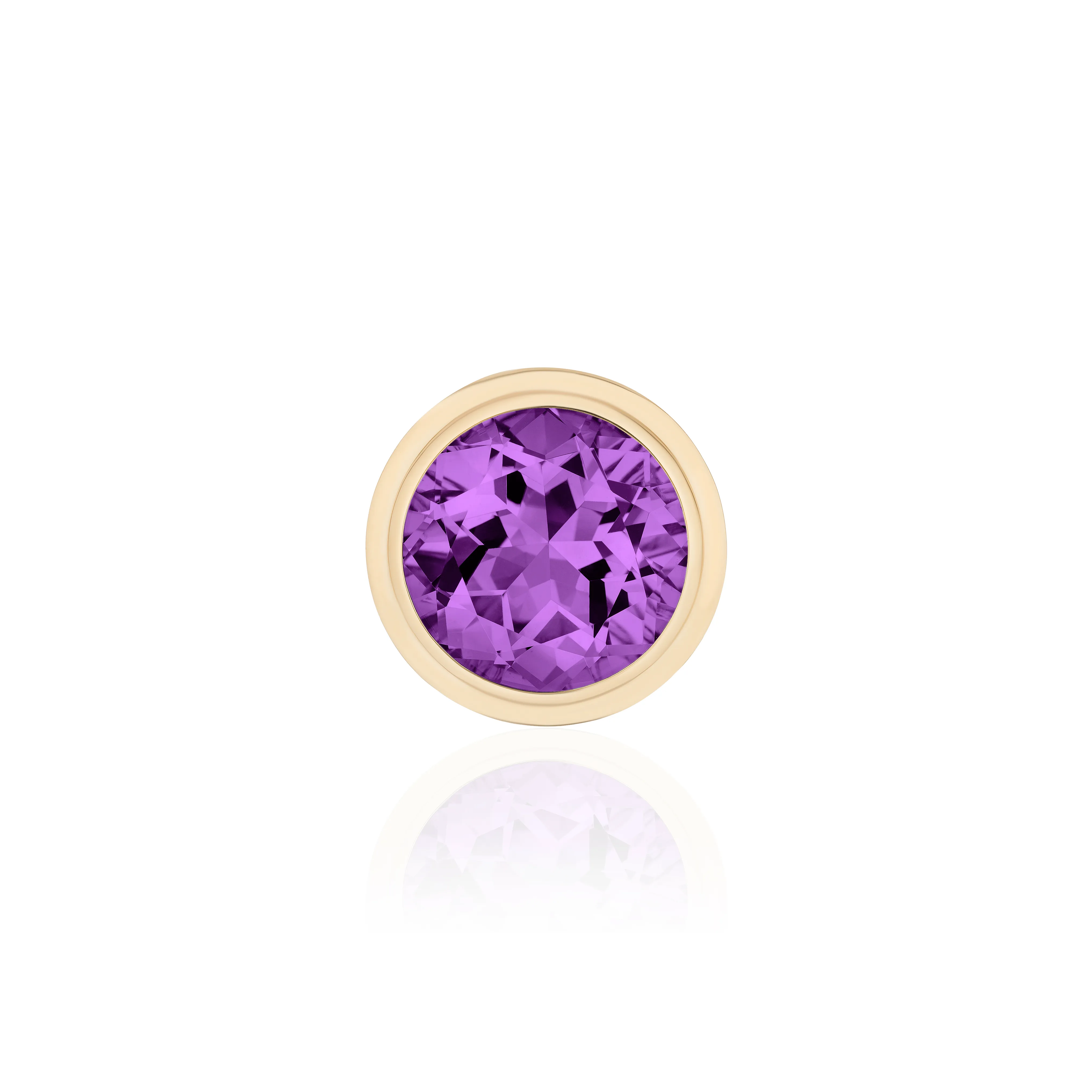 Round Amethyst Ring