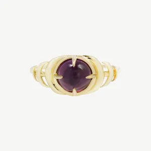 Seven Moons Ring in Amethyst