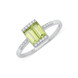 Shine Peridot Ring