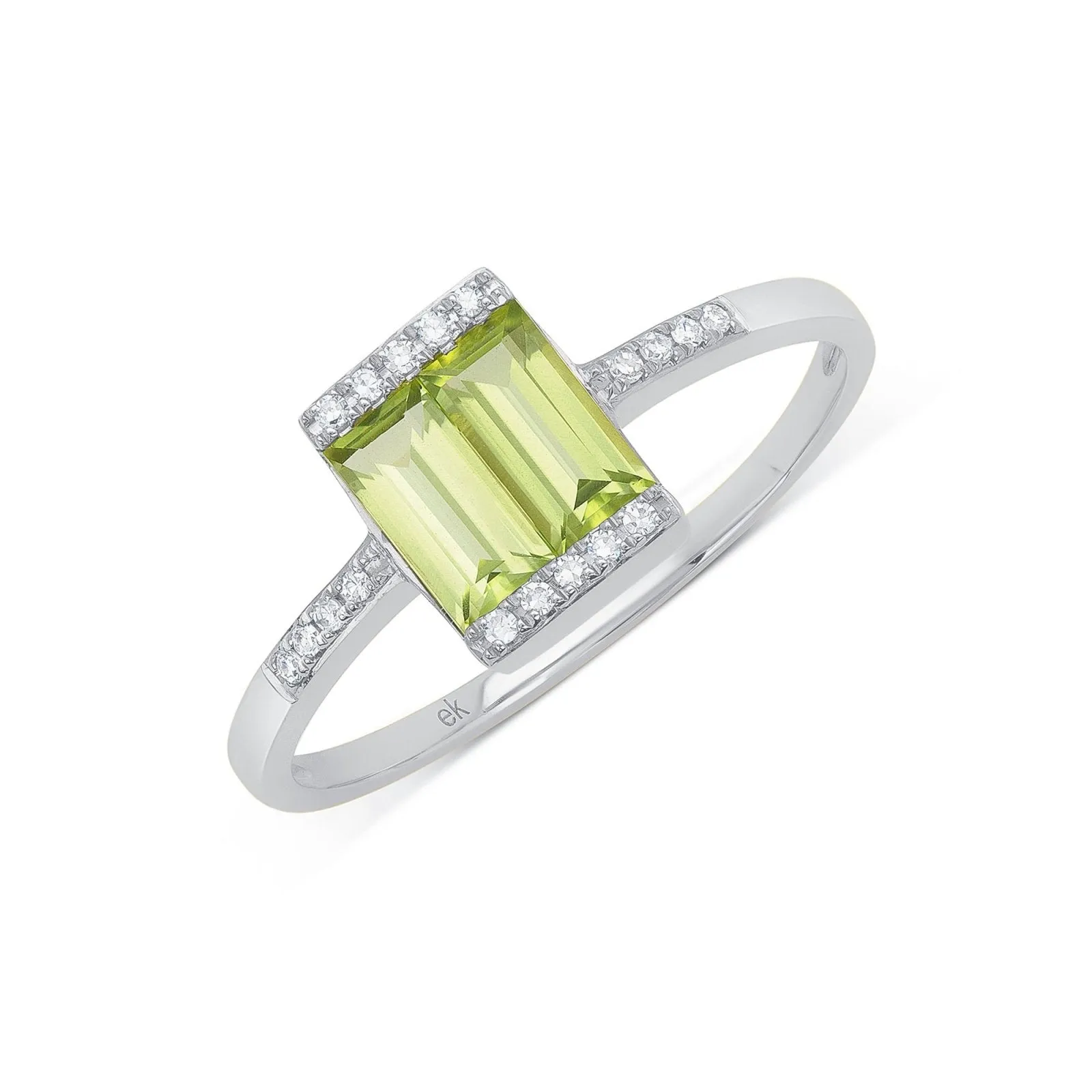 Shine Peridot Ring