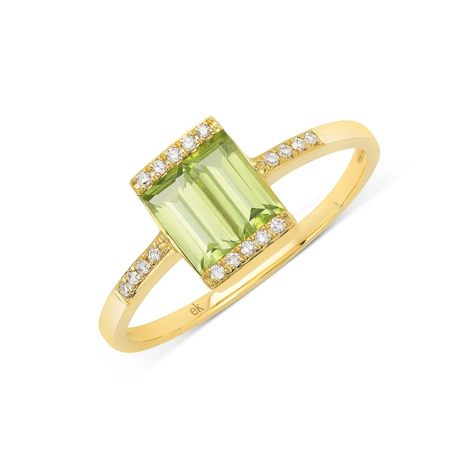 Shine Peridot Ring
