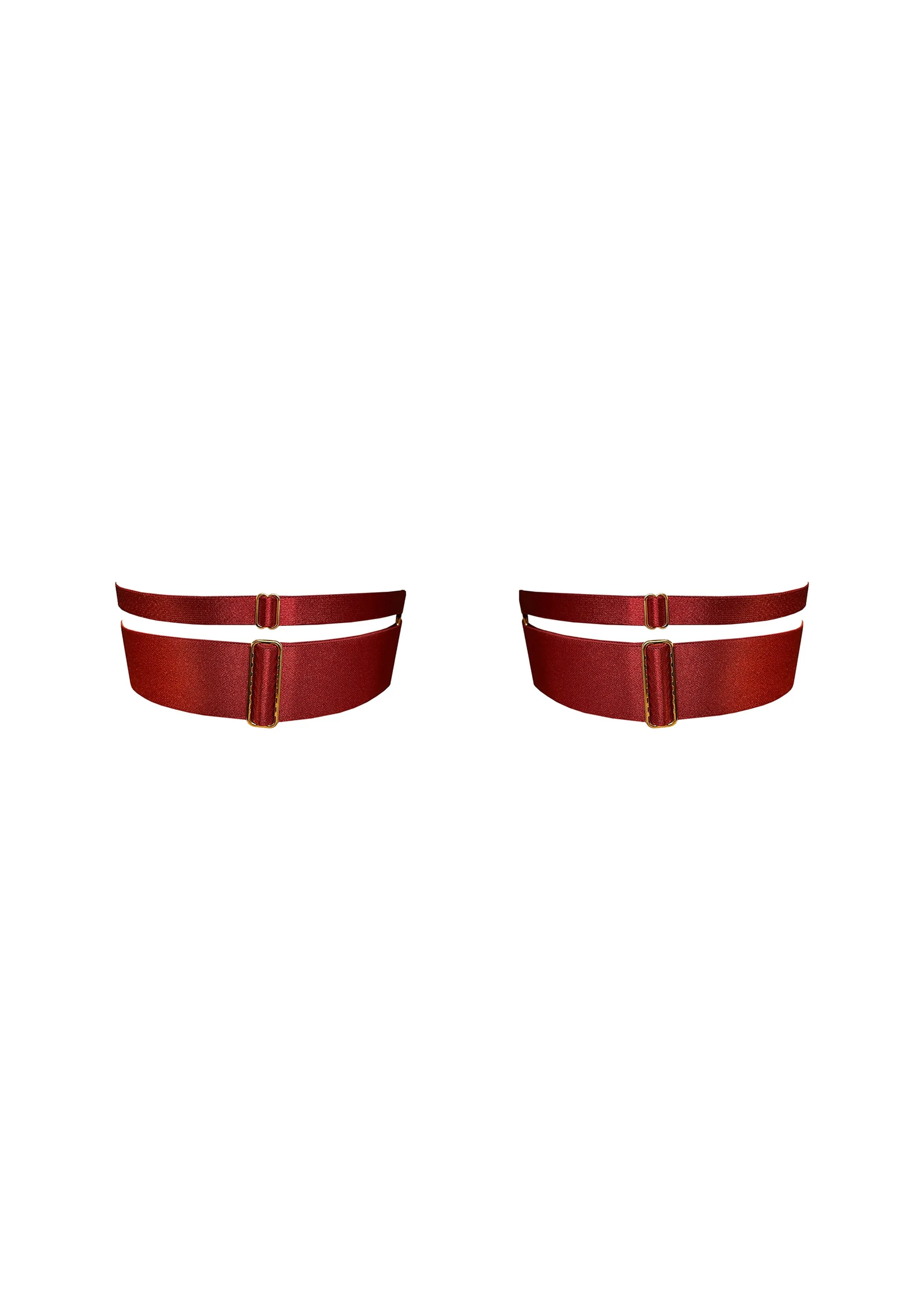 Signature Wide Strap Garters (Pair)