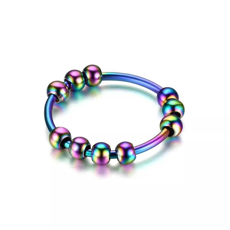 Size 11 Spinning fidget ring