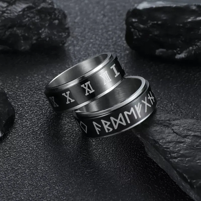 Size 11 Spinning fidget ring