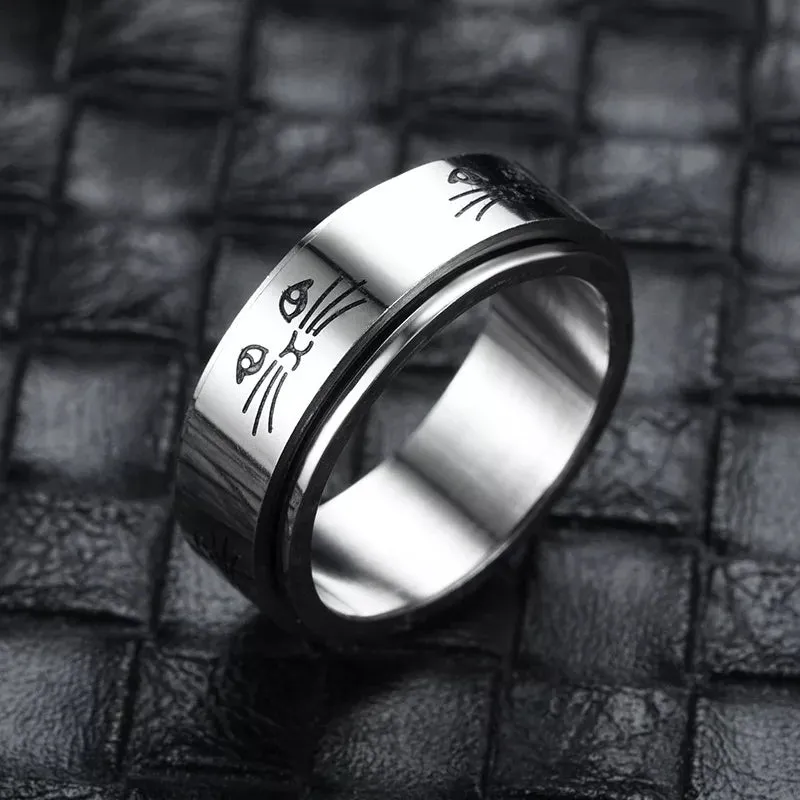 Size 11 Spinning fidget ring