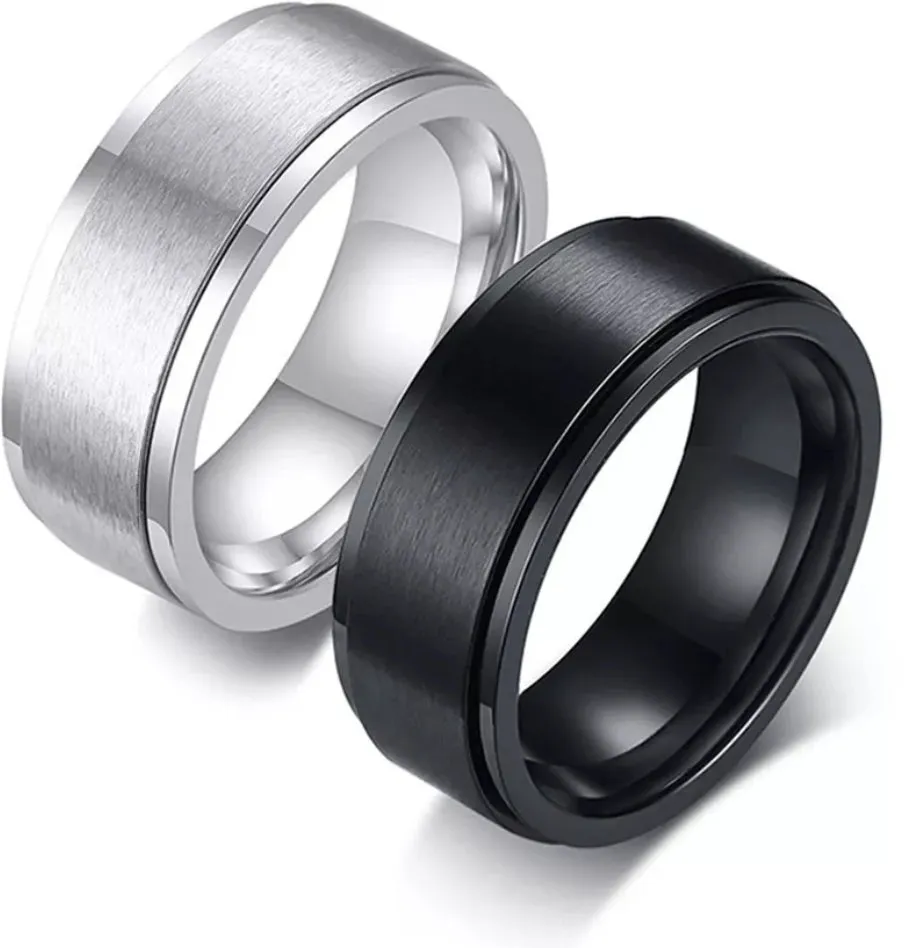 Size 11 Spinning fidget ring