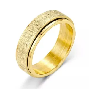 Size 12 Spinning fidget ring