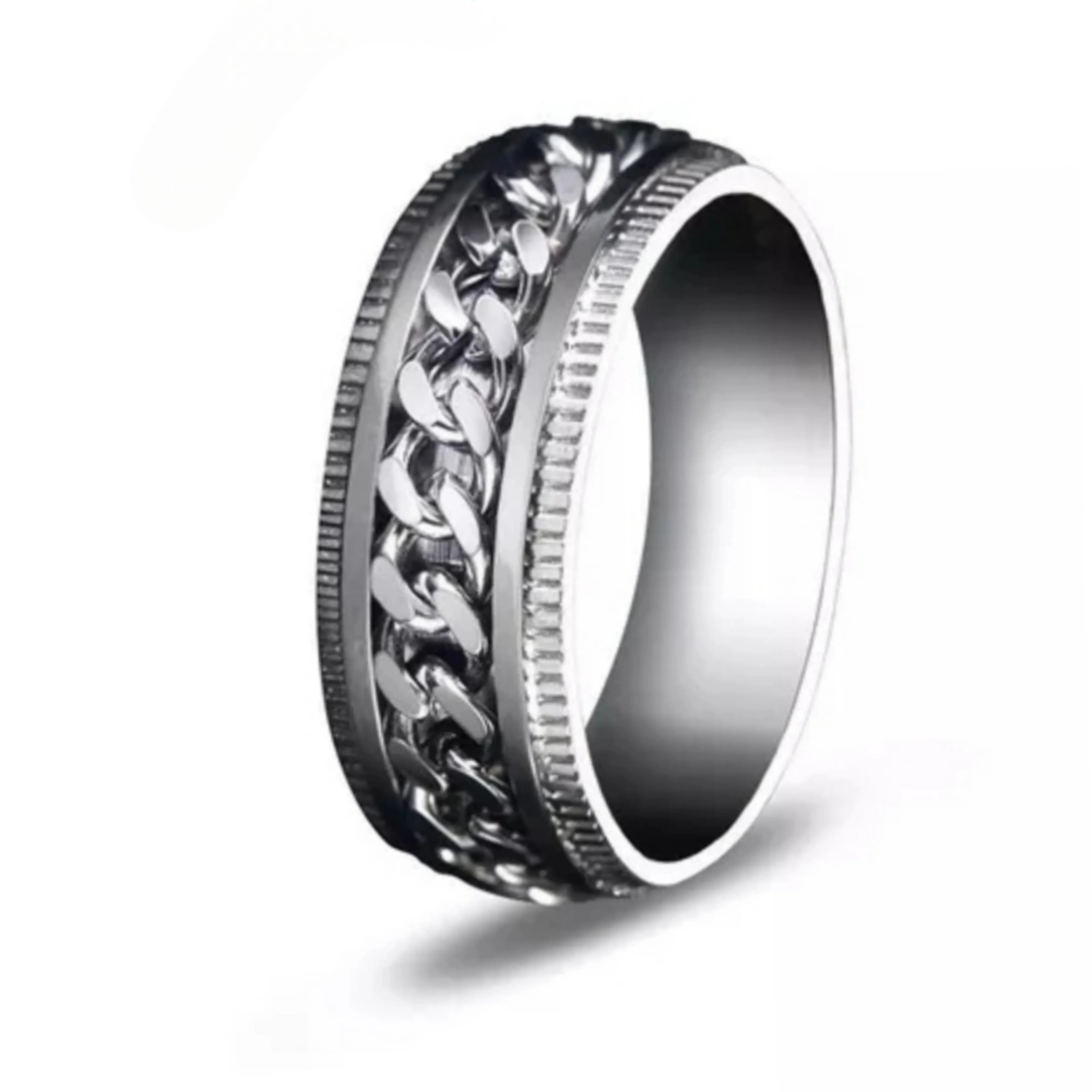 Size 12 Spinning fidget ring