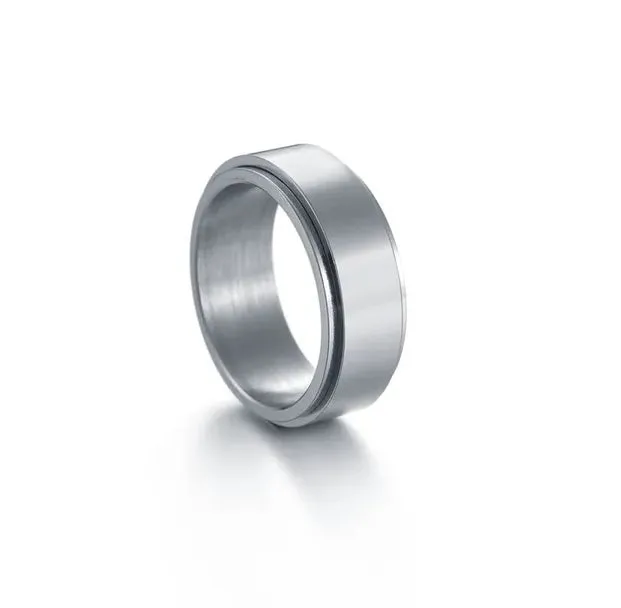 Size 12 Spinning fidget ring