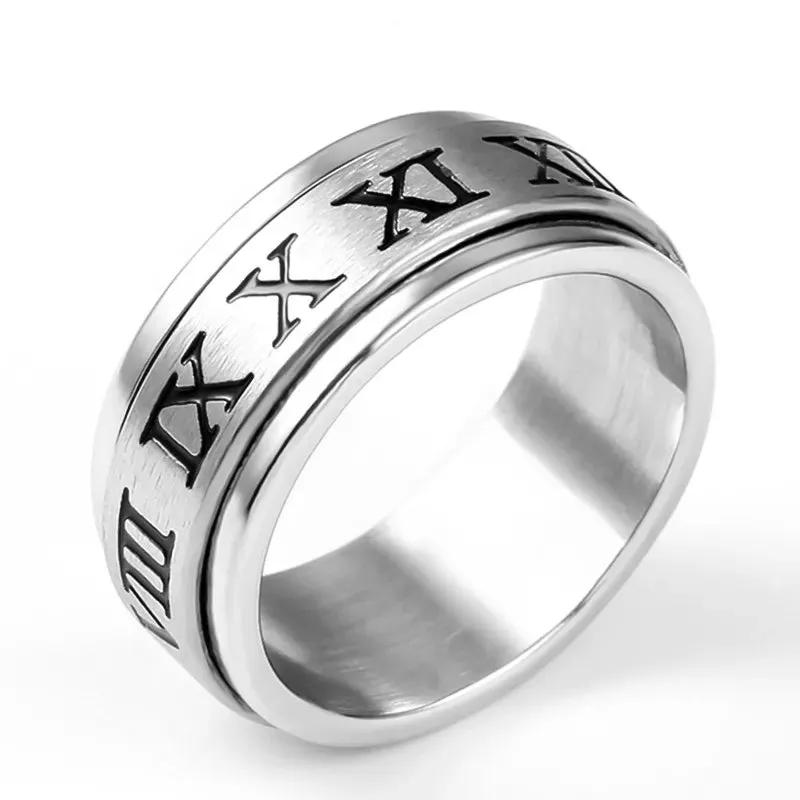 Size 12 Spinning fidget ring