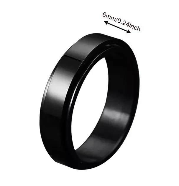 Size 7 Spinning fidget ring