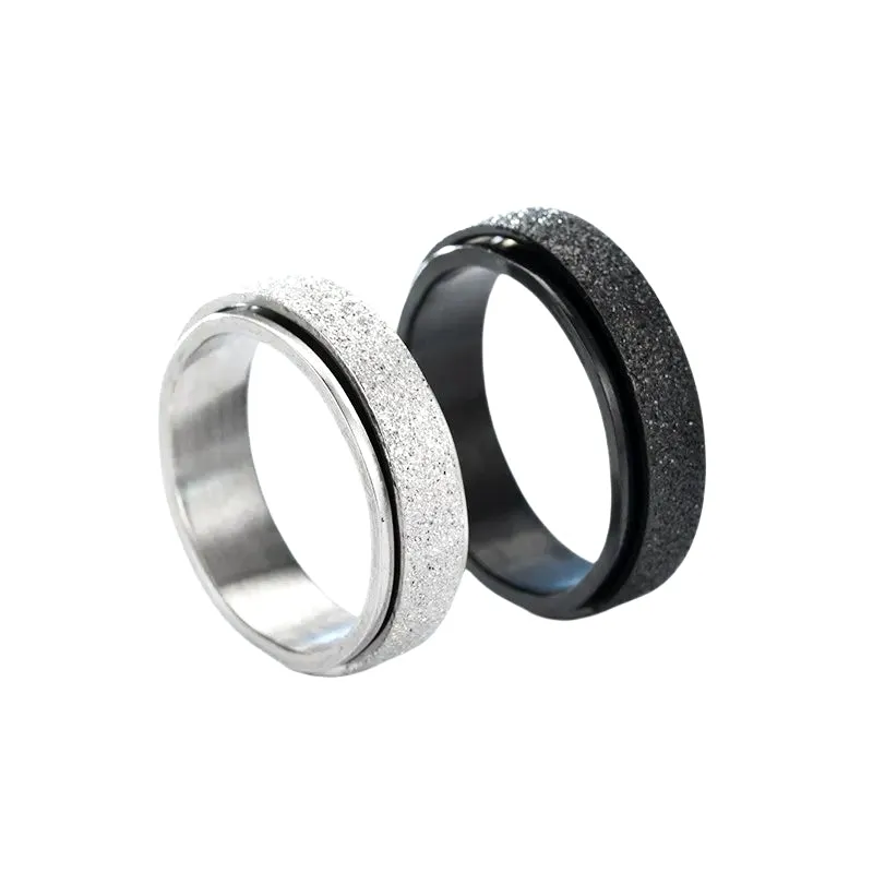 Size 9 Spinning fidget ring