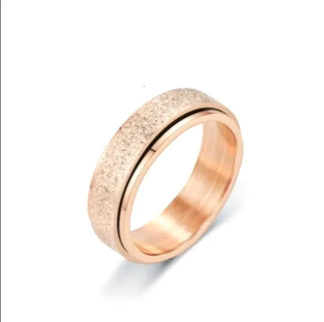 Size 9 Spinning fidget ring