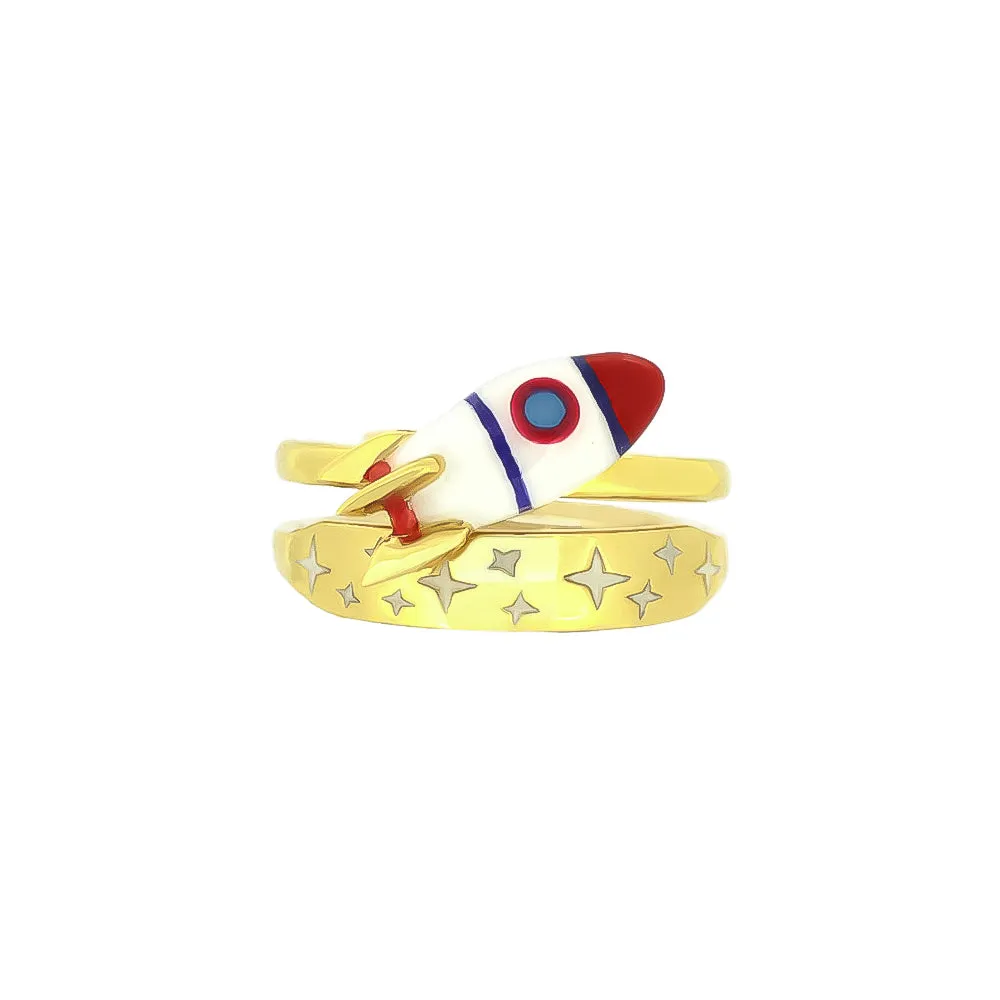 Space Walker Stacking Ring | Happy Story