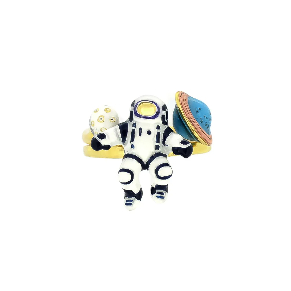 Space Walker Stacking Ring | Happy Story