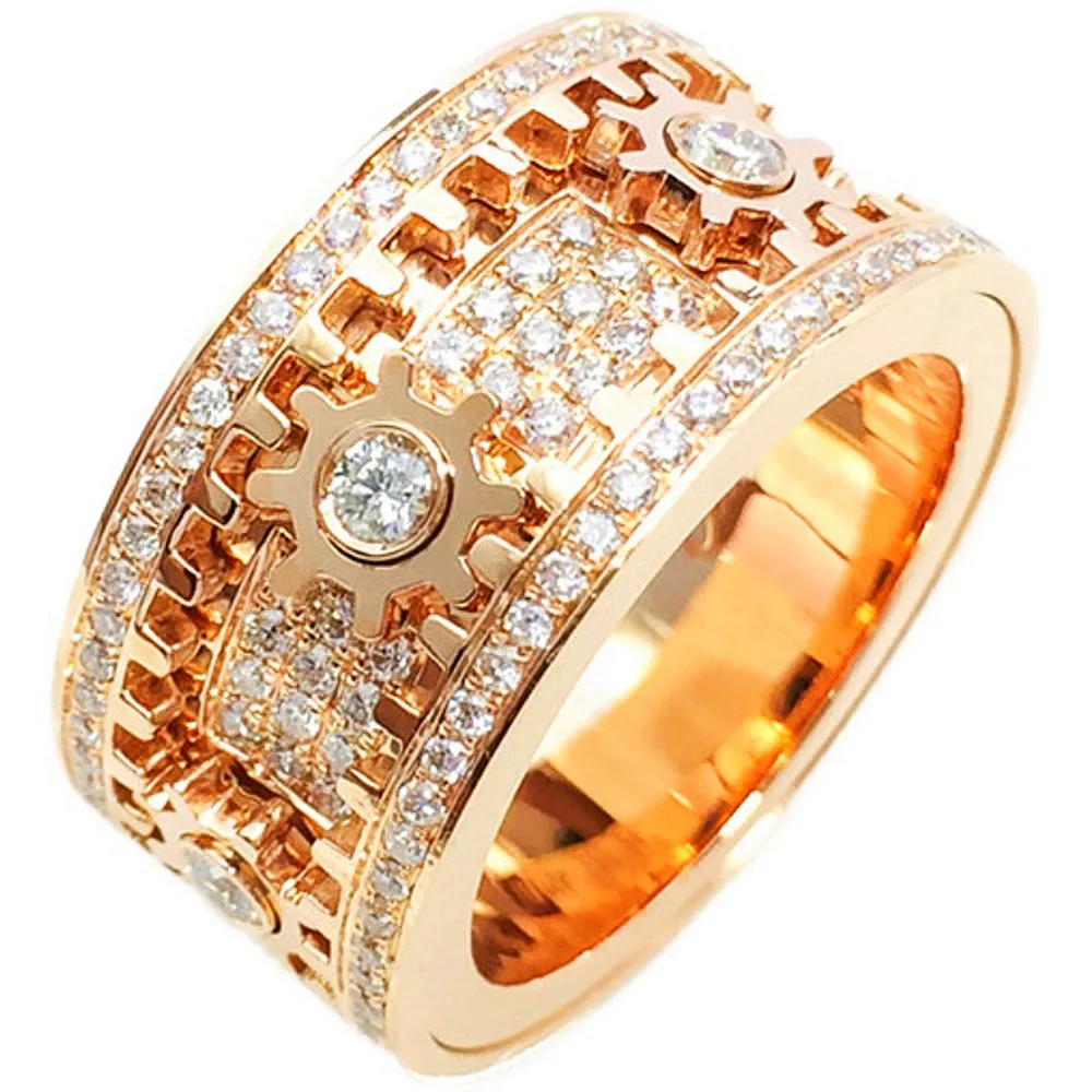 Spinning Gear Diamond Ring