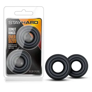 Stay Hard Donut Rings - Oversized