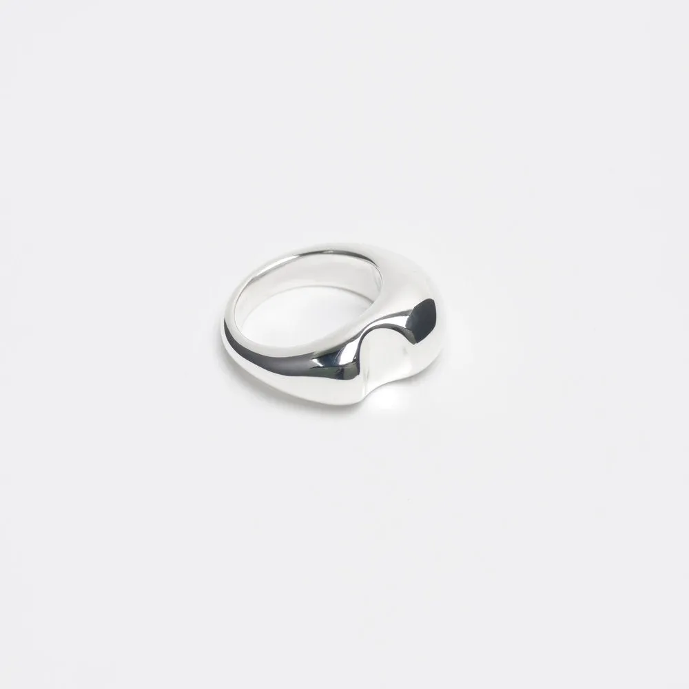 Sterling Silver Bite Ring