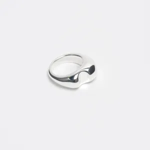Sterling Silver Bite Ring