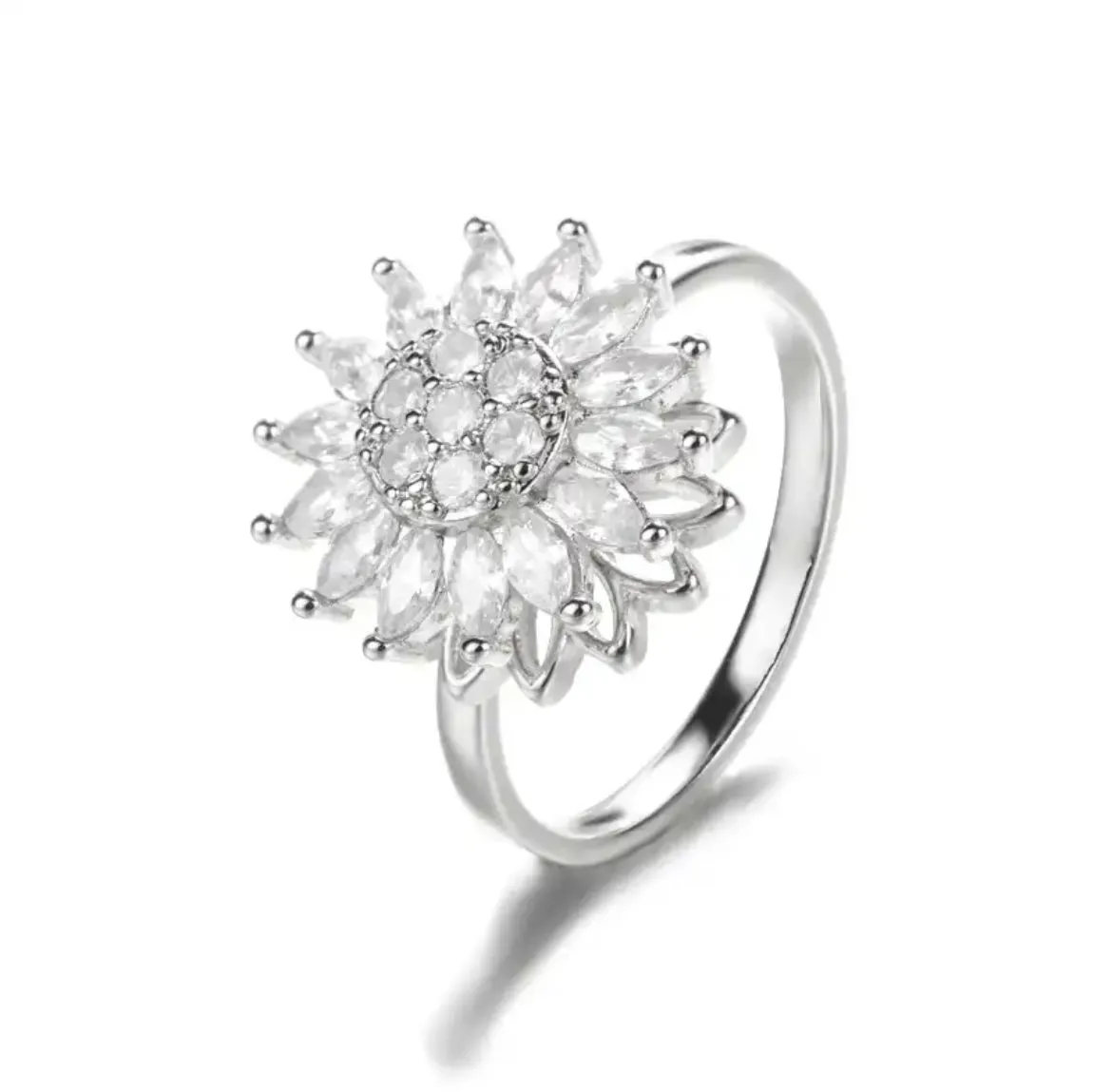 Sunflower Anti-Stress/Anxiety Fidget Ring