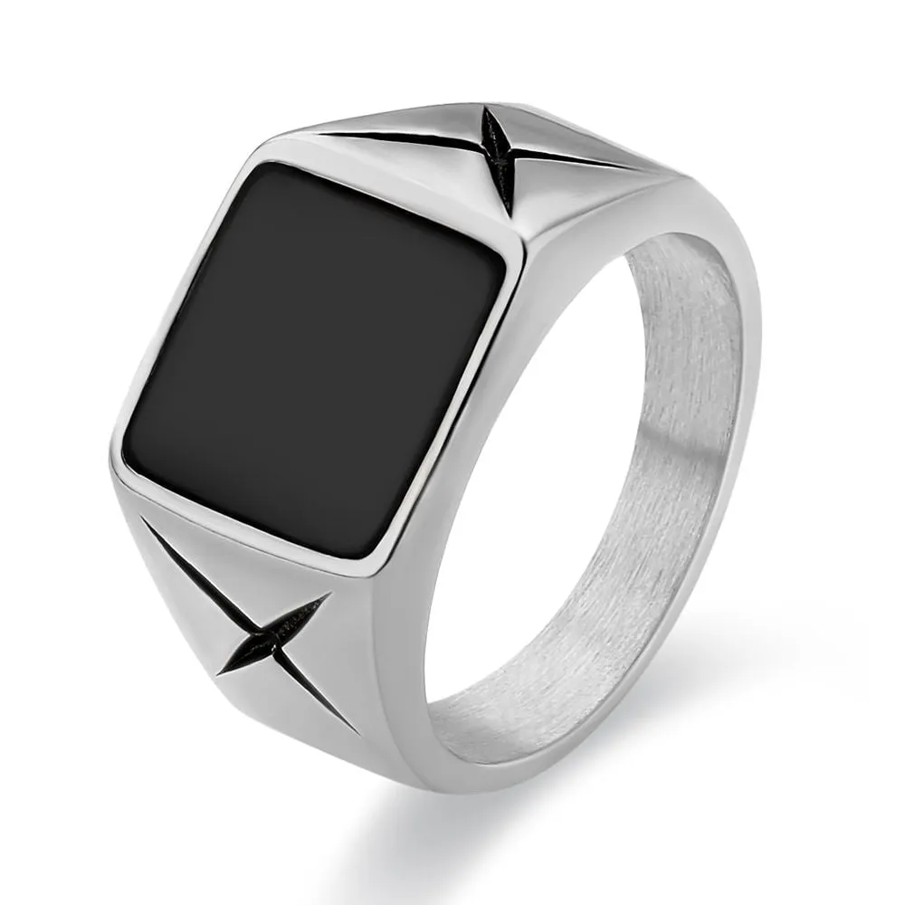The Power® - Black Onyx Mens Ring