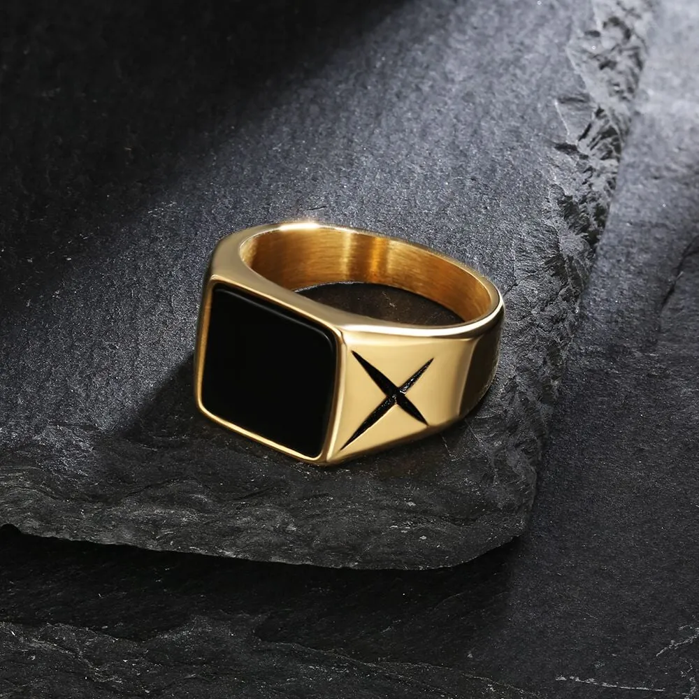 The Power® - Black Onyx Mens Ring