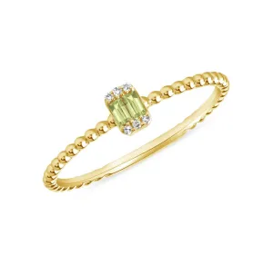 Tilly Peridot Ring