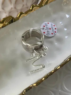 Tra-la-ra initials rings