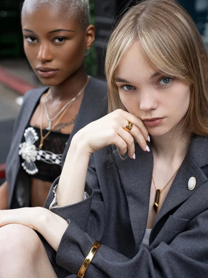 Tuliza Statement Spinner Mental Health Ring