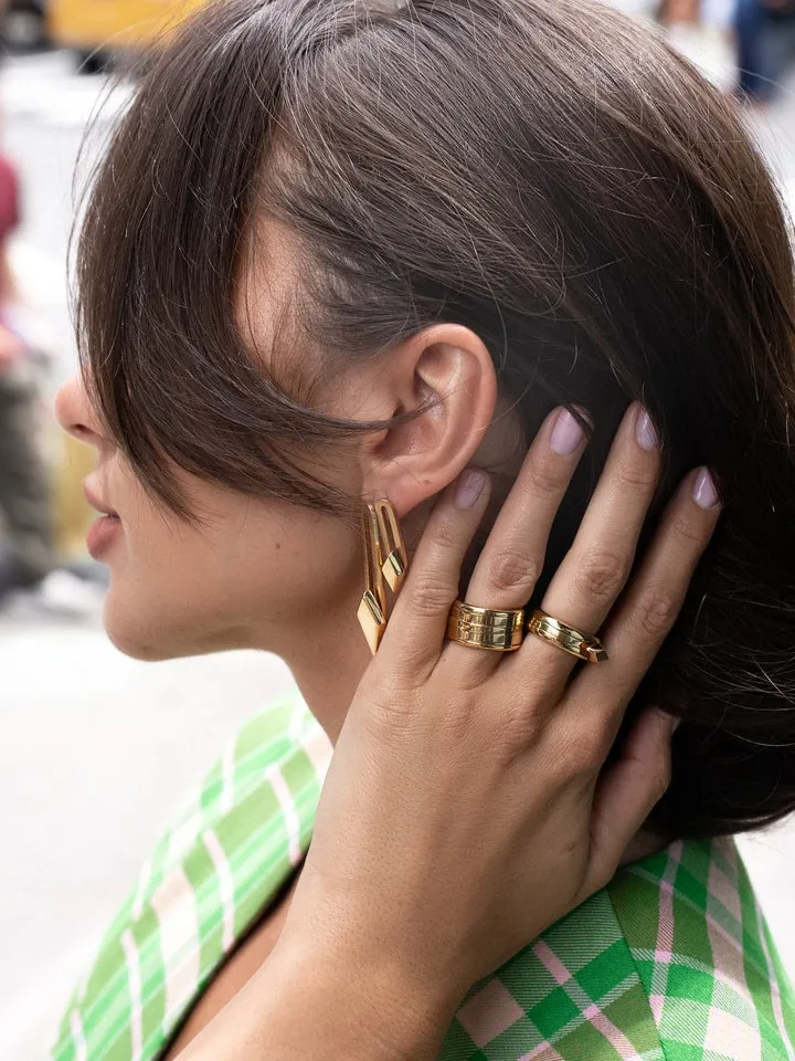 Tuliza Statement Spinner Mental Health Ring