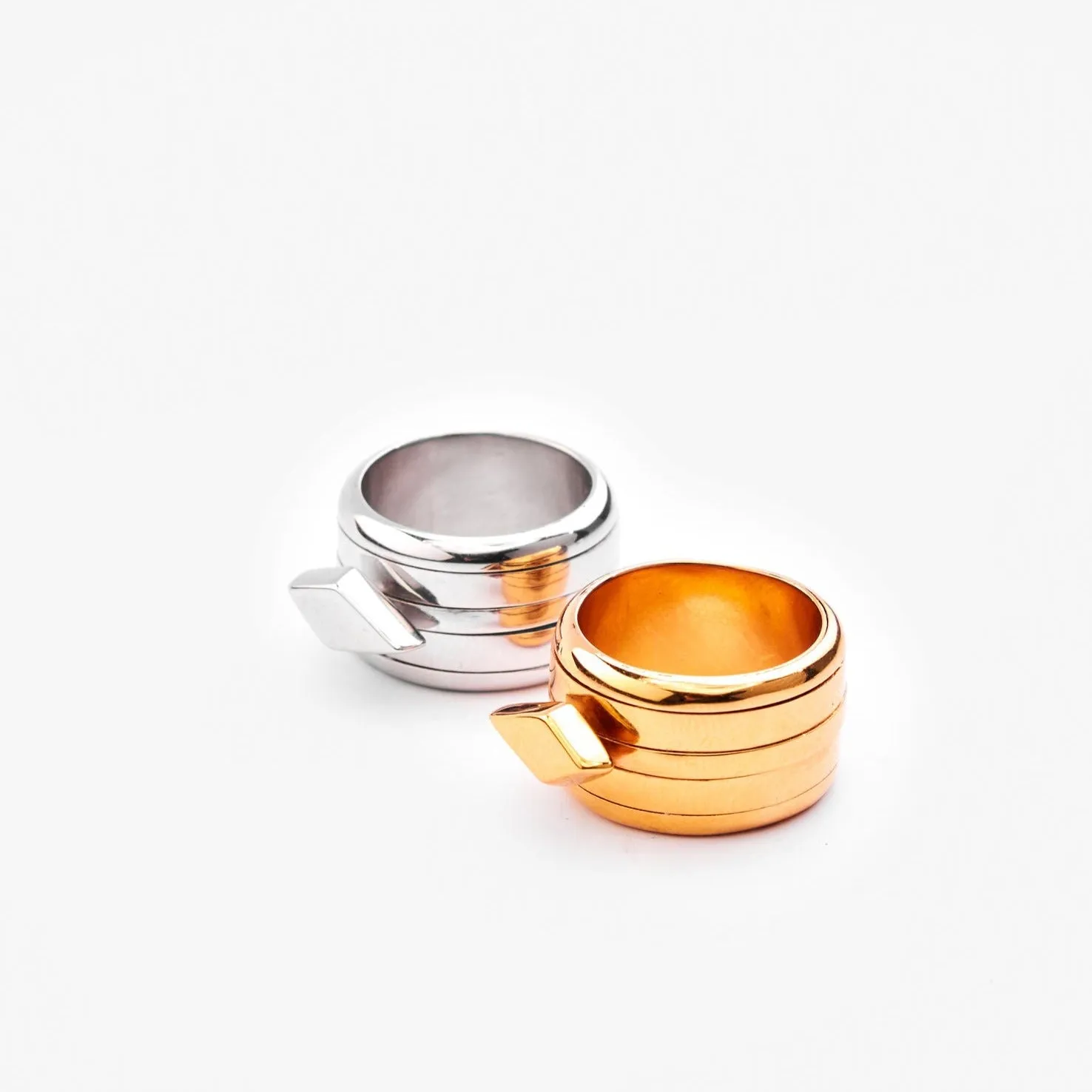 Tuliza Statement Spinner Mental Health Ring