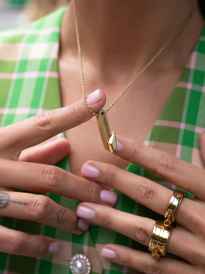 Tuliza Statement Spinner Mental Health Ring