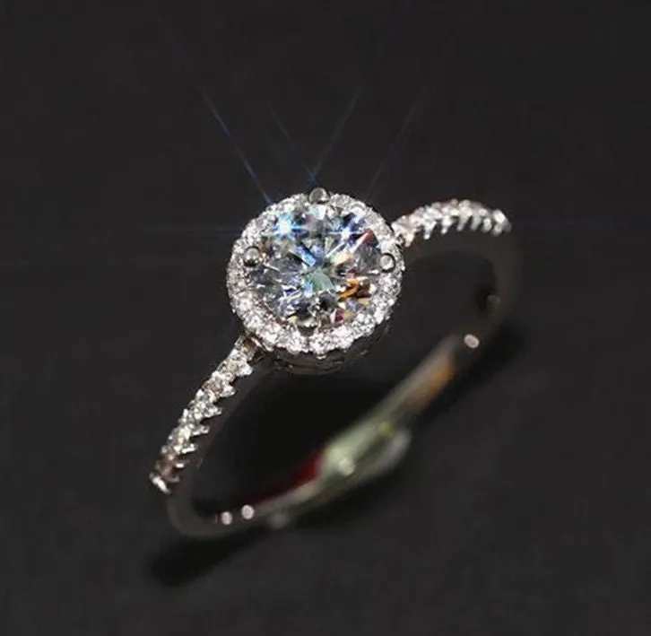 womens engagement ring | Brilliant Cut Ring | Resizable Engagement Ring | Round Diamond Ring | Diamond Rings | Engagement Ring Replacement